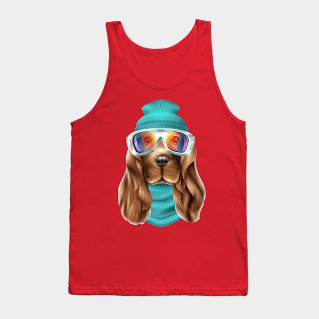 Dog Suit Tank Top by Mako Design 